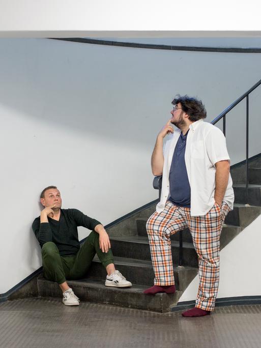 Devid Striesow und Axel Ranisch