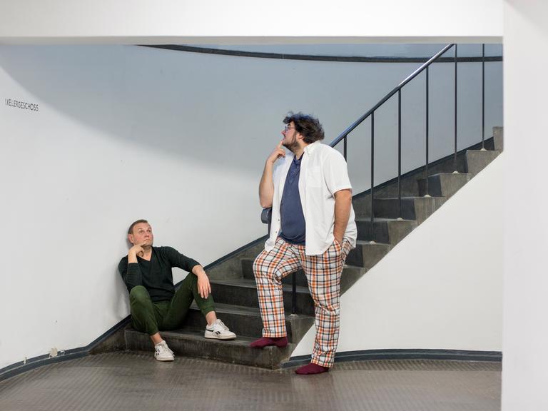 Devid Striesow und Axel Ranisch
