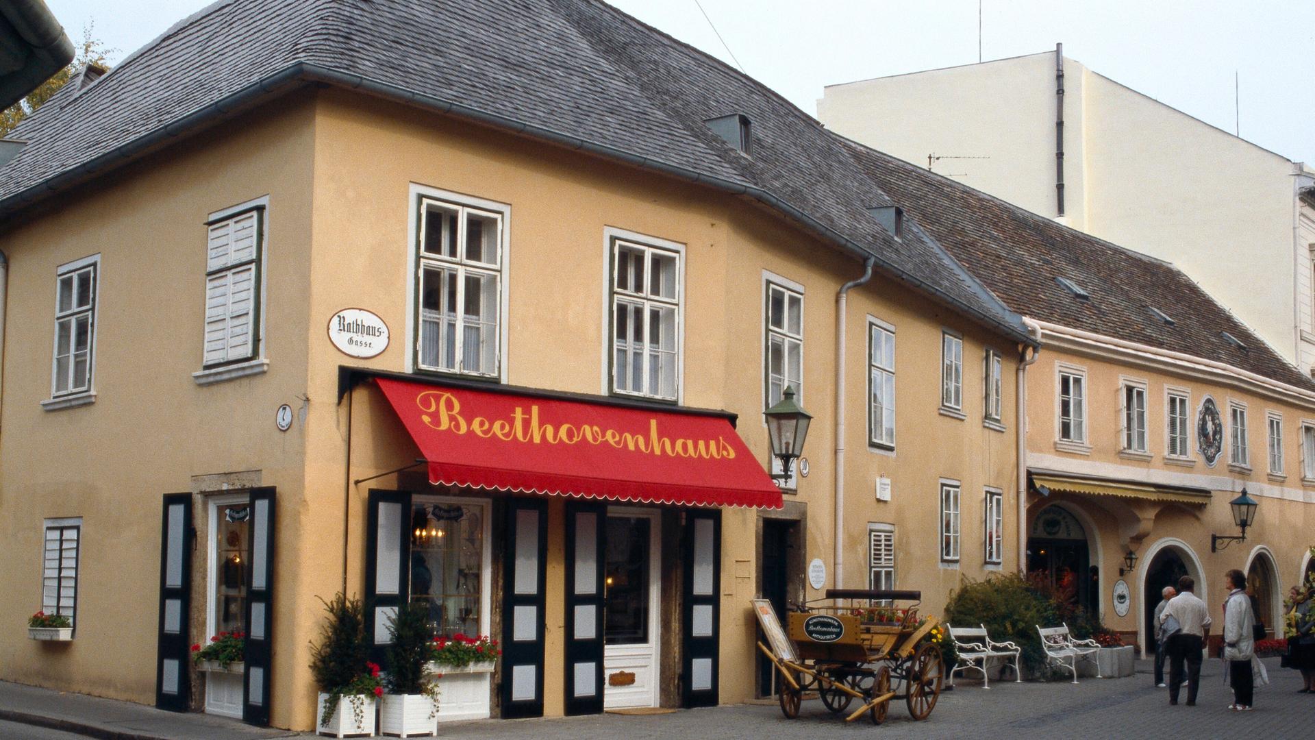 Das Beethovenhaus in Baden bei Wien. (Um 2000) Das Beethovenhaus in Baden bei Wien. (Um 2000)