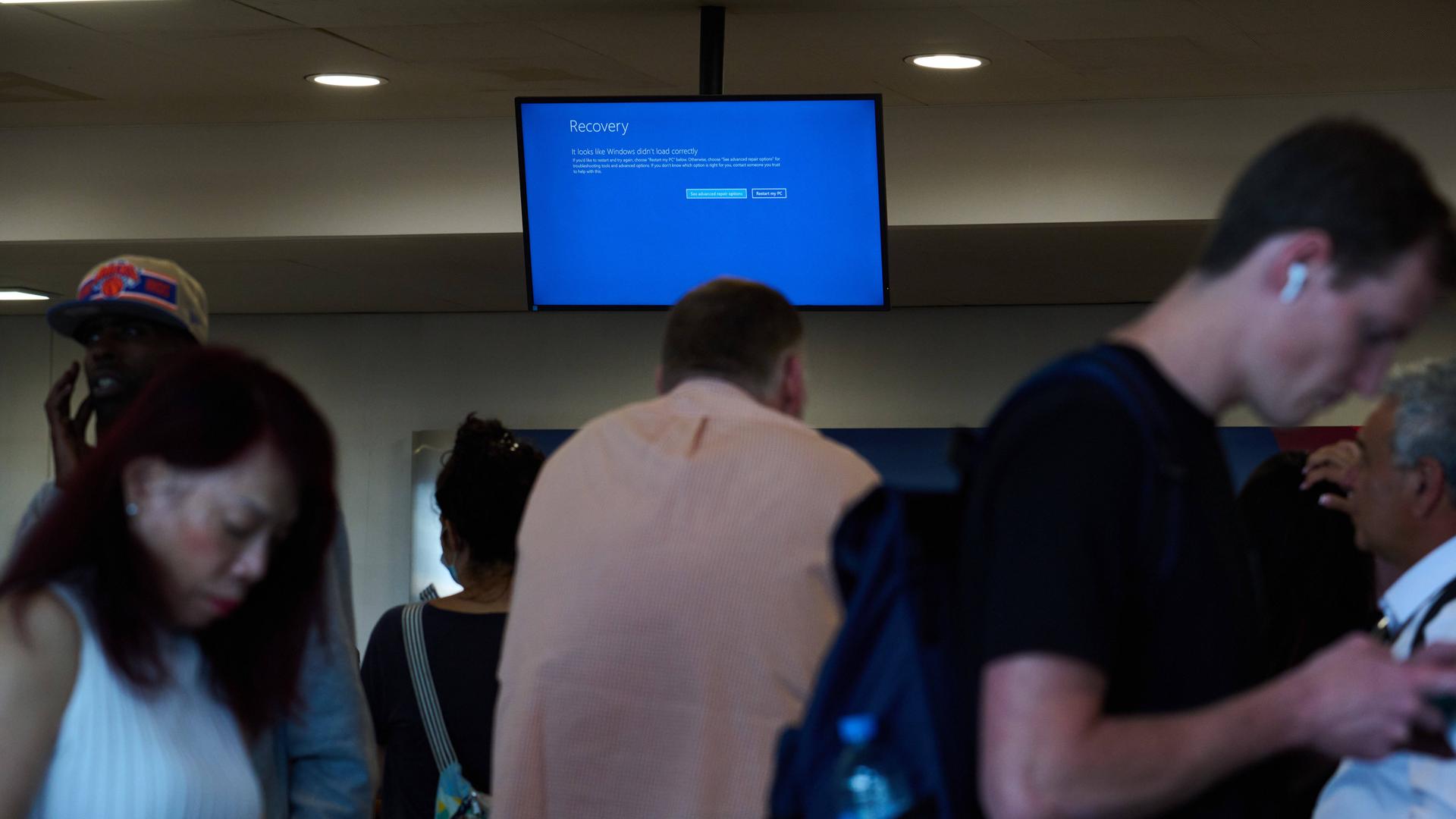 Auch am JFK-Flughafen in New York kam es zu Flugausfällen wegen des fehlerhaften Crowdstrike-Updates.